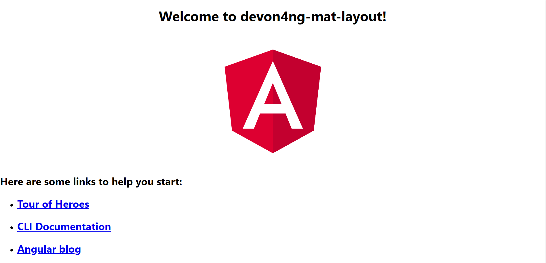 Angular Material added to the application