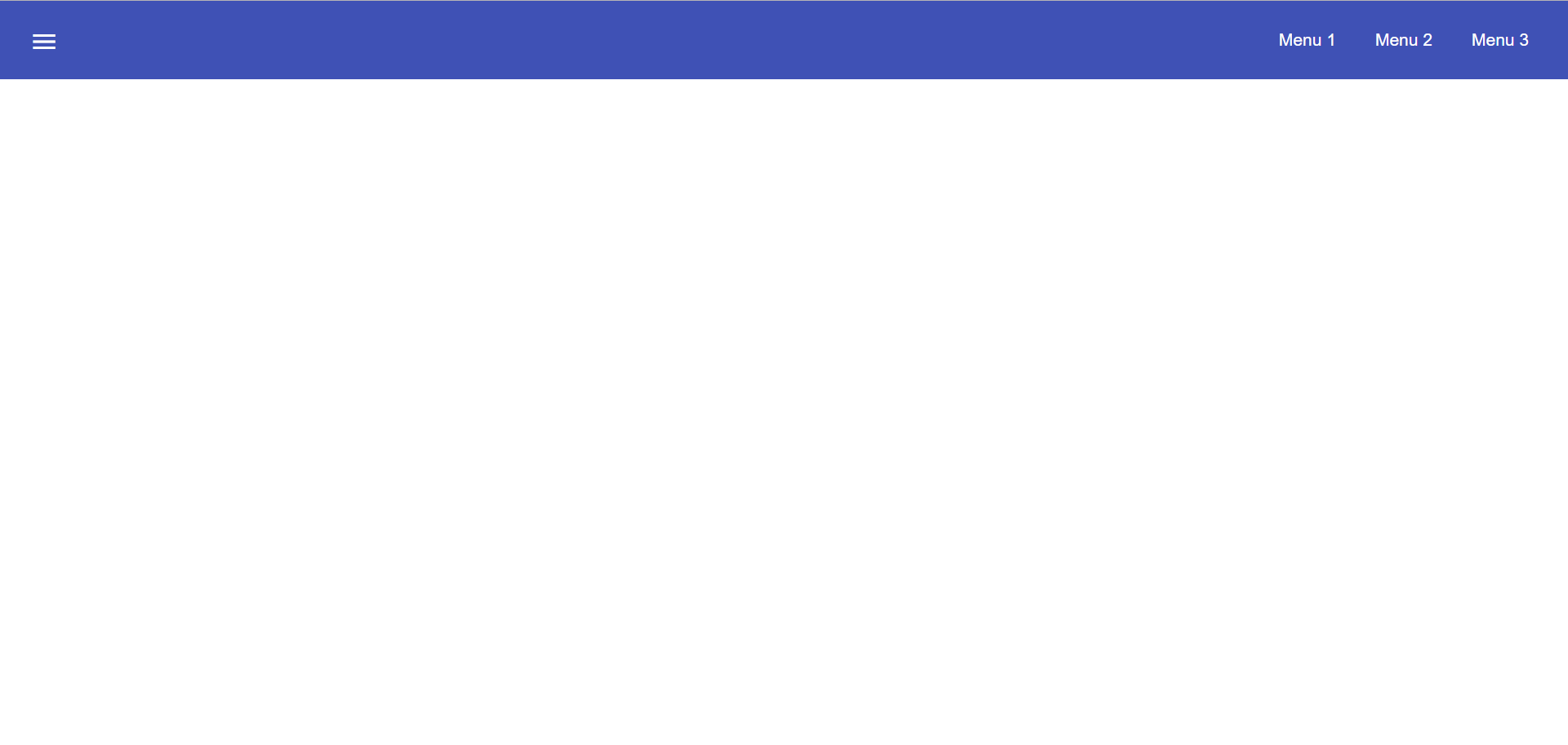 Final look of the header